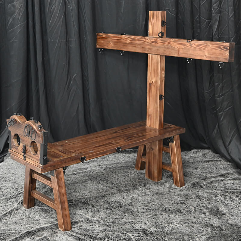 Wooden Spanking Bench